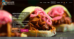 Desktop Screenshot of lalupecantina.com